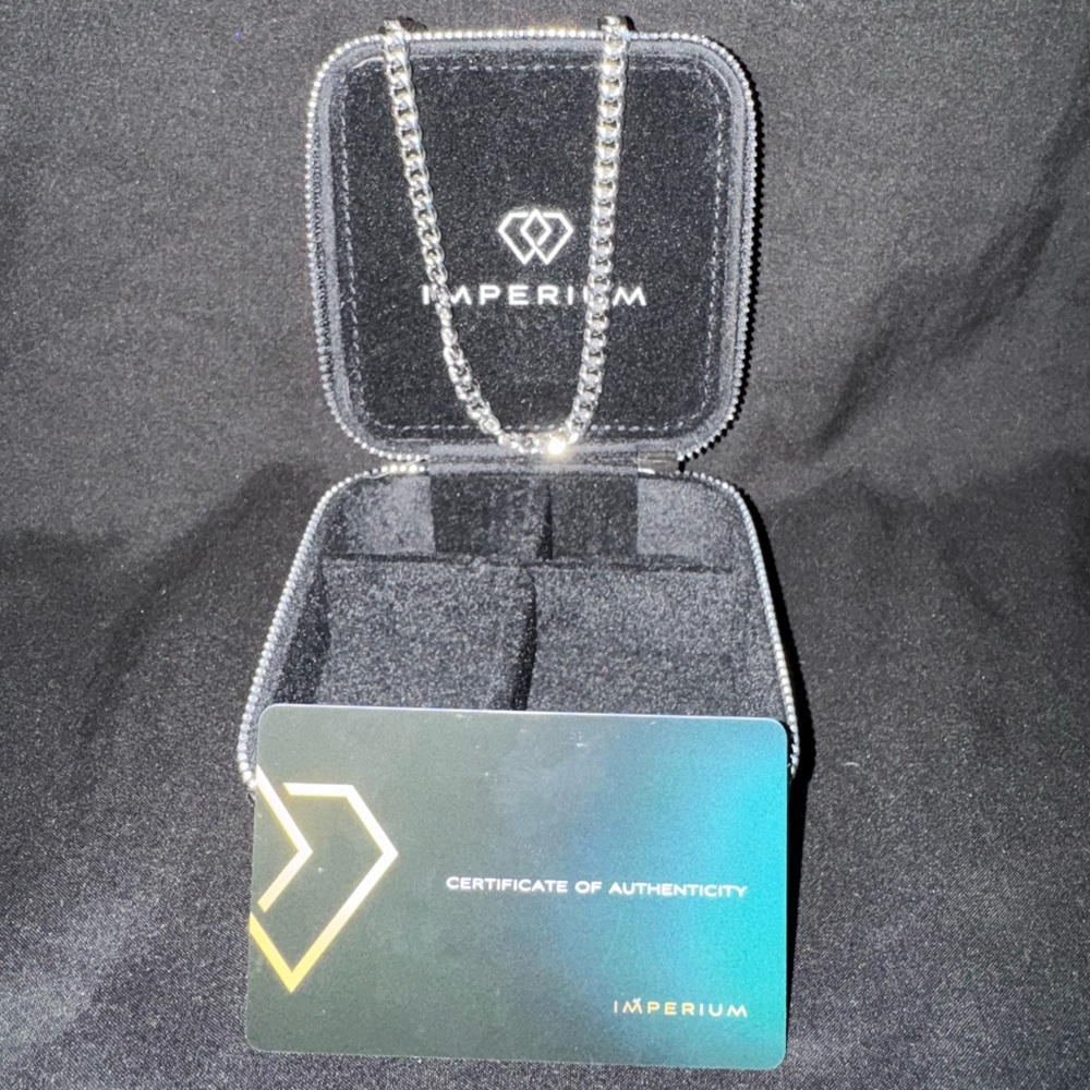Cuban Link Silver Chain Necklace (5mm)